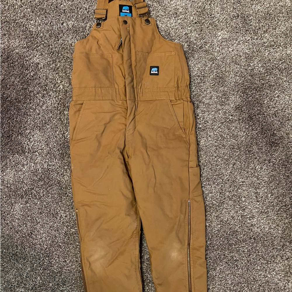 Berne Youth insulated bib overalls size medium 10-12